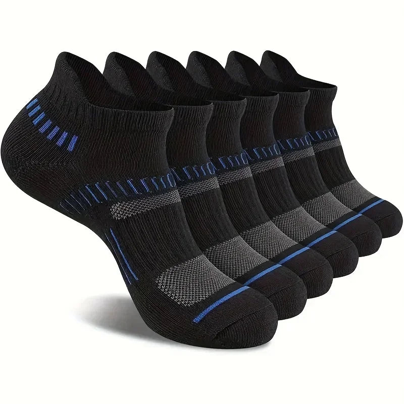 Men's Cushioned Ankle Socks - Comfortable & Durable Athletic Socks