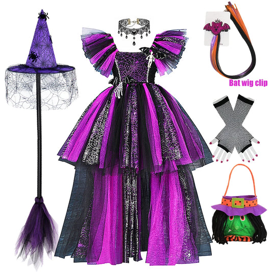 Halloween Witch Costume for Kids