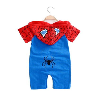 Superhero Spiderman Cosplay Costume Romper for Infants