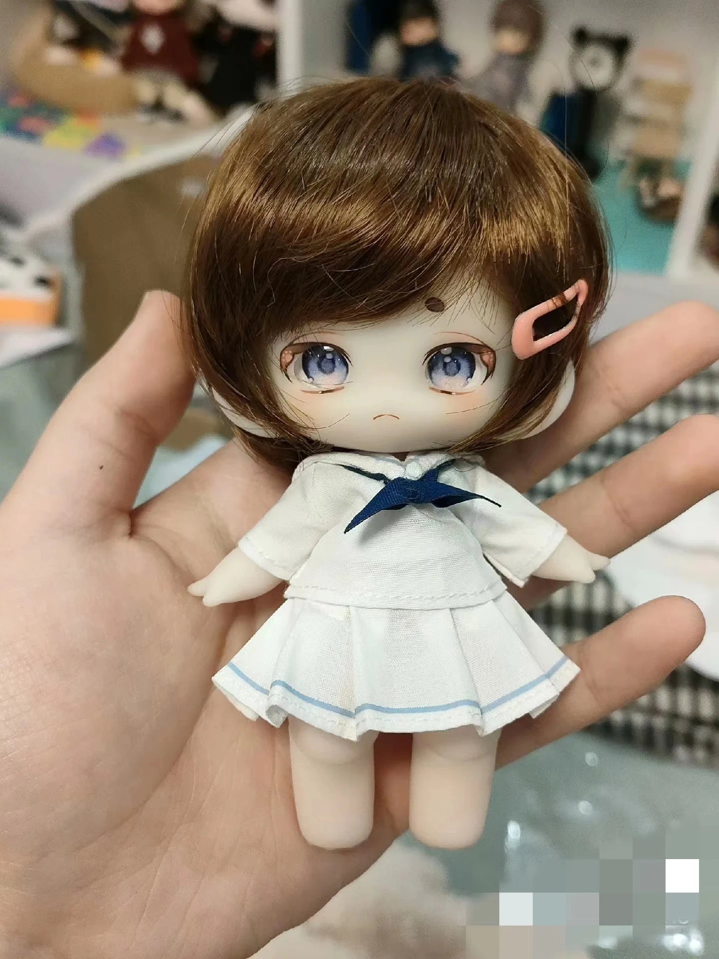 BJD Mini Doll - 13cm & 8cm Craft Ornaments for Kids