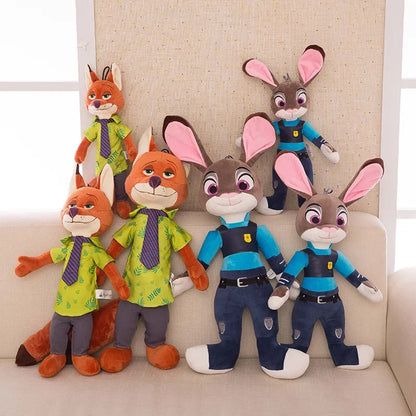 Disney Zootopia Plush Toy Judy & Nick Dolls