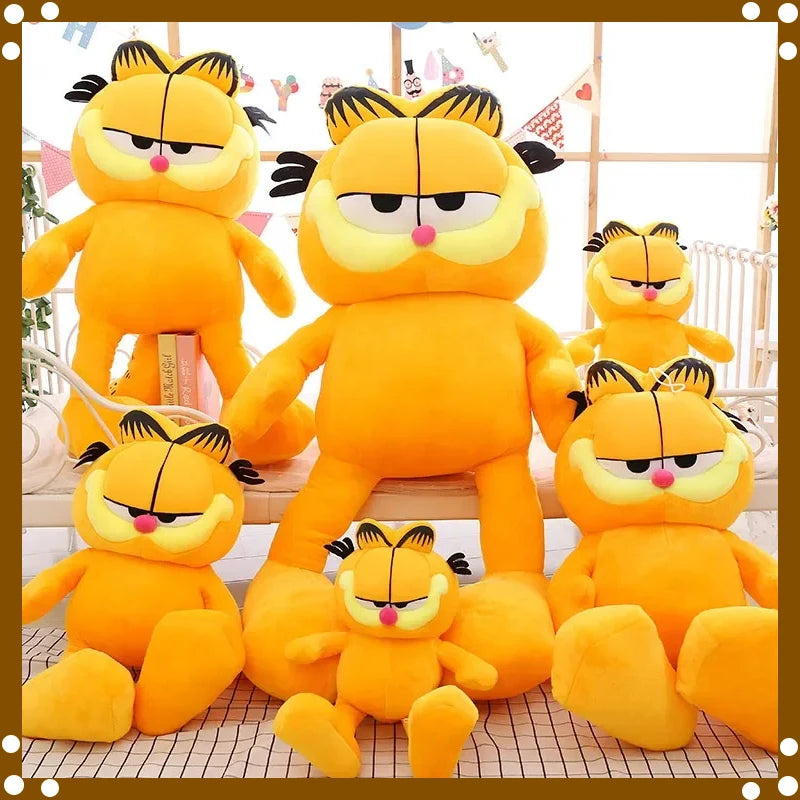 Garfield Plush Doll Toy - Cute Fat Cat Stuffed Animal