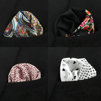 Anchor Polka Dot Paisley Floral Big Handkerchief for Men