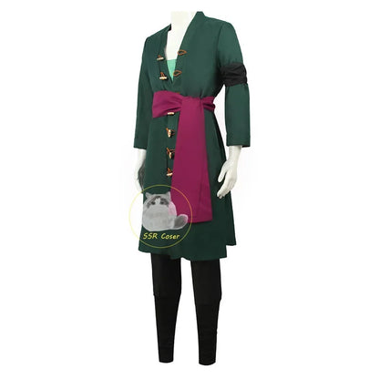 Anime Roronoa Zoro Cosplay Costume