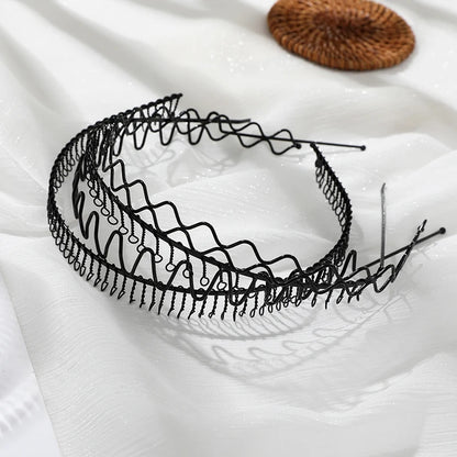 Non-Slip Wash Wave Hair Bands - Invisible Korean-Style Hair Accessories