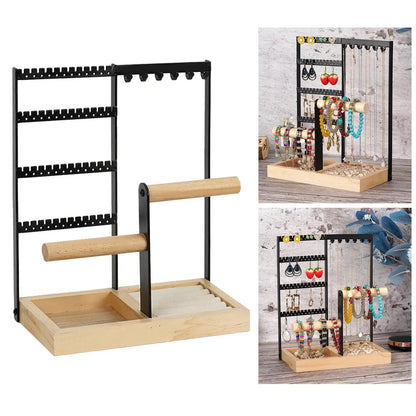 4-Tier Jewelry Display Rack