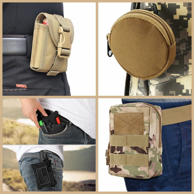 Tactical MOLLE Pouch Waist Bag