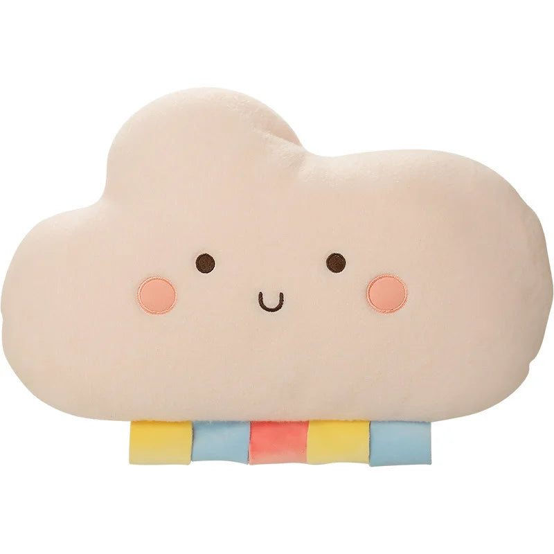 Rainbow Cloud Plush Pillow