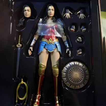 DC Wonder Woman Flash Action Figure | Removable Anime Model