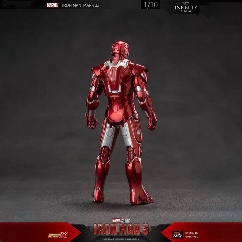 Hot Toys Iron Man Mk33 Mk5 1/10 Action Figure Anime Model