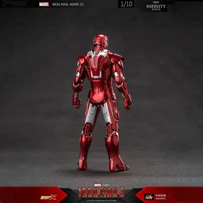 Hot Toys Iron Man Mk33 Mk5 1/10 Action Figure Anime Model