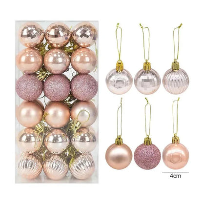 Christmas Balls Ornaments – Festive Hanging Tree Pendants for Home Decor