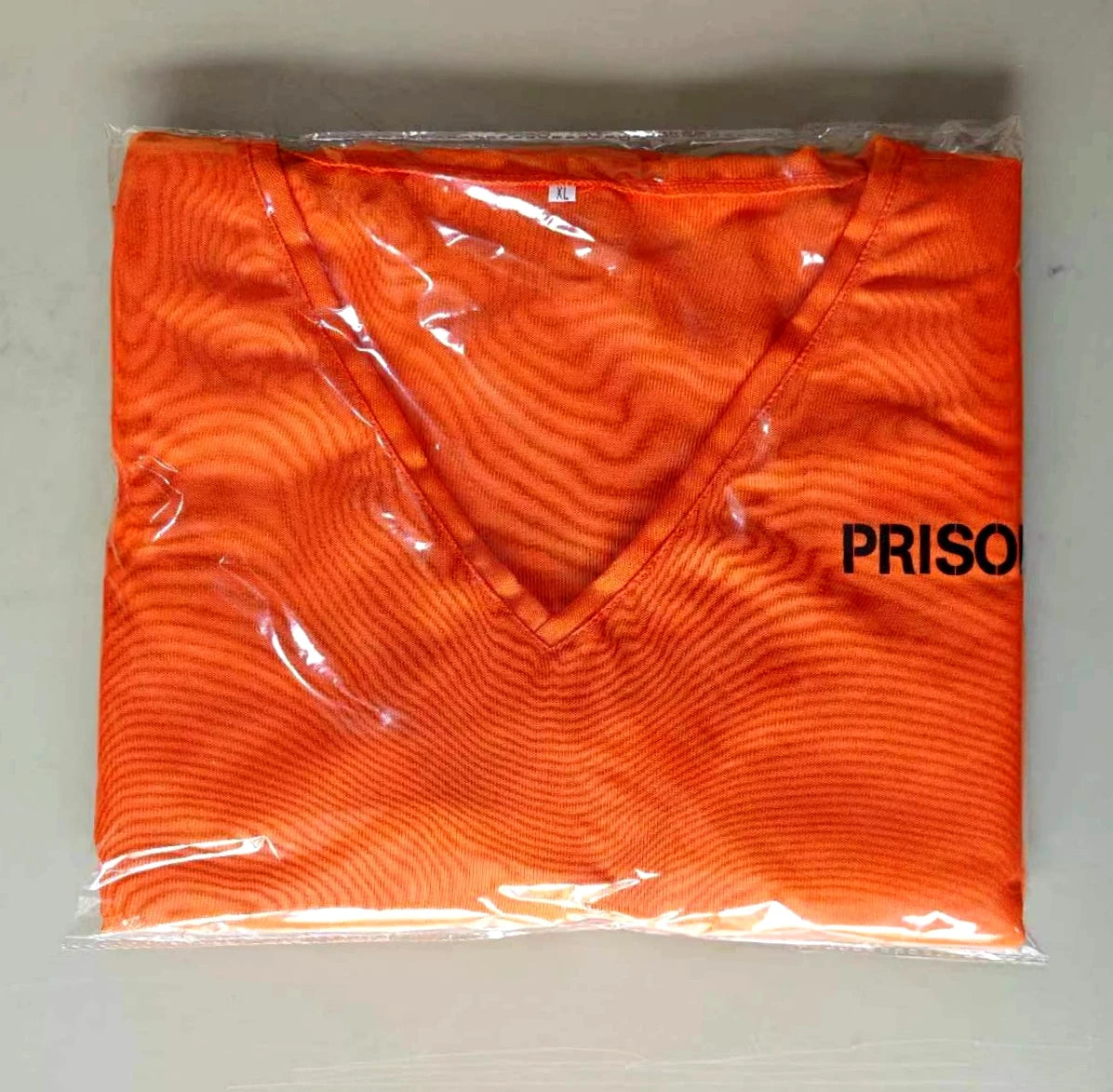 Cosplay Prisoner Halloween Costume | Orange 2PCS Set