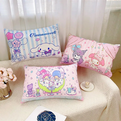 Sanrio Cartoon Pillowcase – Little Twin Stars, Kuromi, My Melody, Cinnamoroll