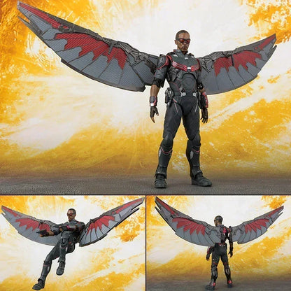 Captain America Sam Wilson Action Figure - Falcon PVC Statue