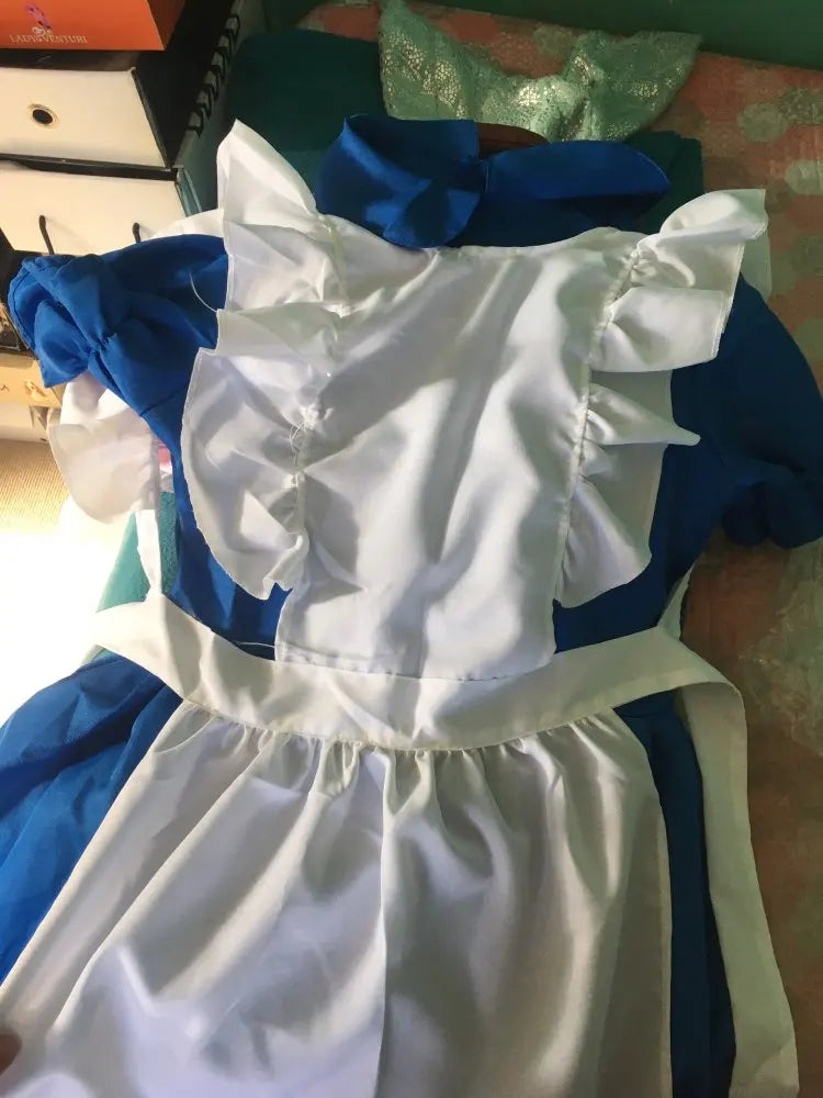 Children's Blue Alice in Wonderland Costume