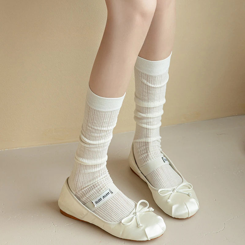 Women's JK Lolita Knee-High Stockings