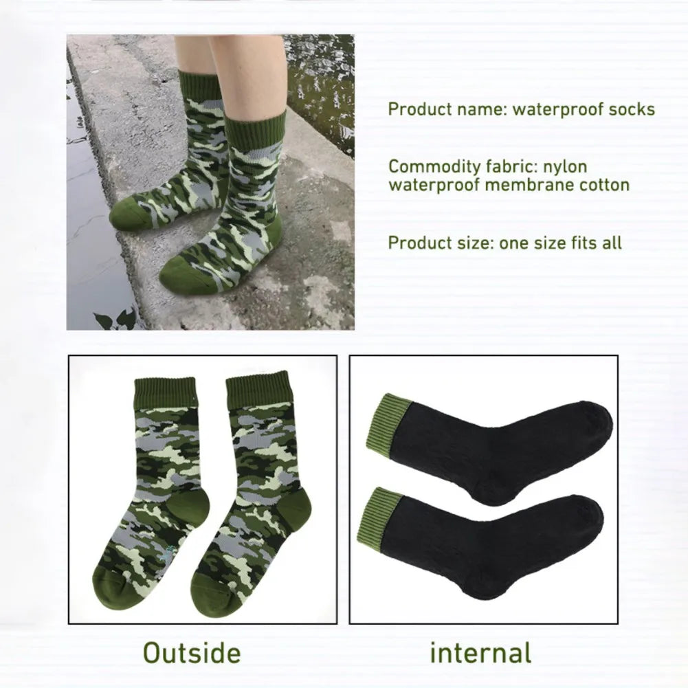 Waterproof Socks Breathable Crew Outdoor Waterproof Socks