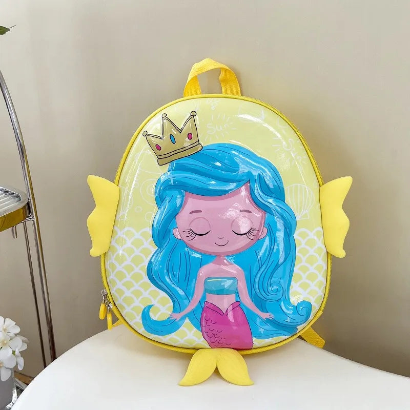 Cartoon Mermaid Backpack