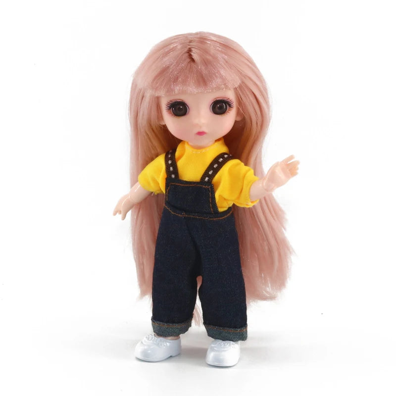 BJD 16CM Doll – 13 Movable Joints