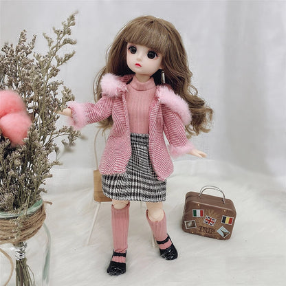 BJD Anime Doll | Fashion Full Set Clothes & 23 Joints