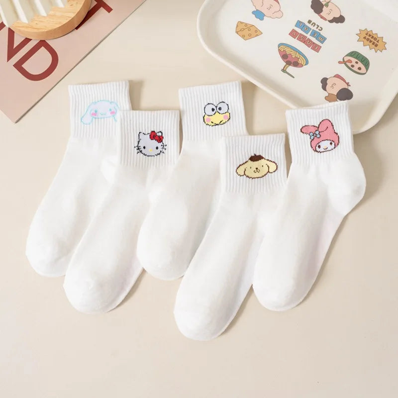 Cute Hello Kitty Medium Socks