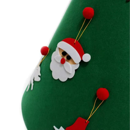 3D DIY Felt Merry Christmas Decoration