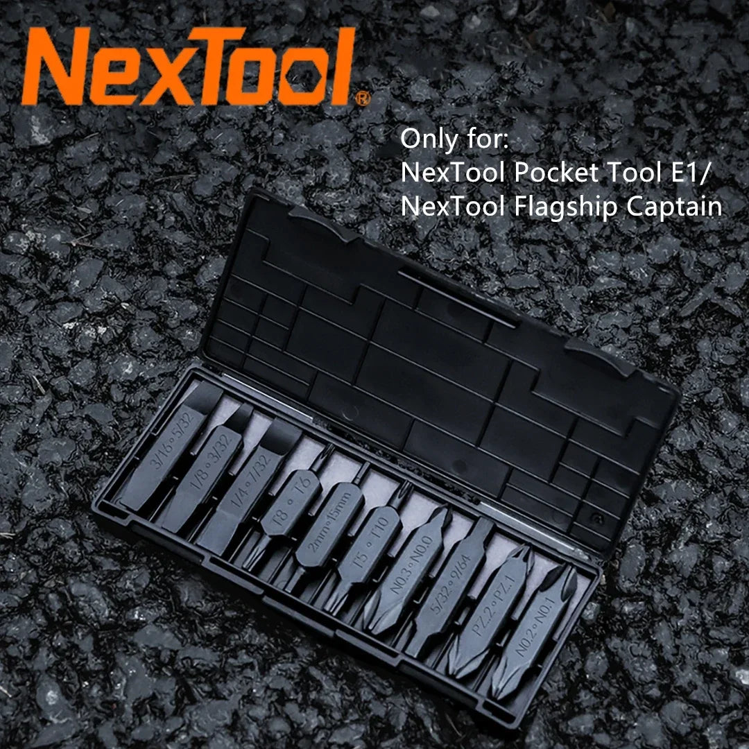 NexTool Hex Bit Accessory Kit - 20 Types of Screwdriver Set