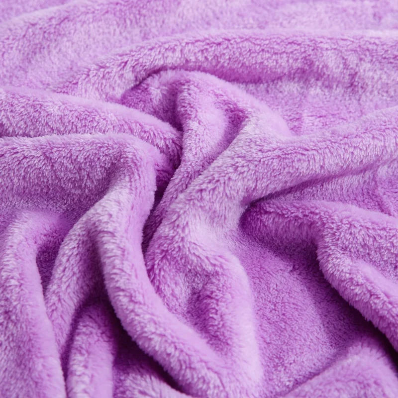 Soft Warm Coral Fleece Blanket