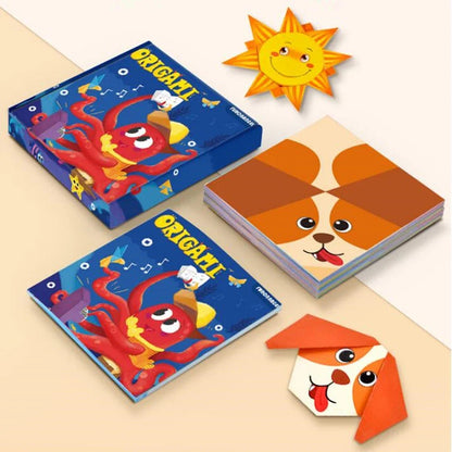 Montessori Animal Origami Paper – 108 Pages of Fun