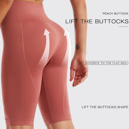 Butt Lifter Leggings | Knee-Length Fitness Yoga Pants