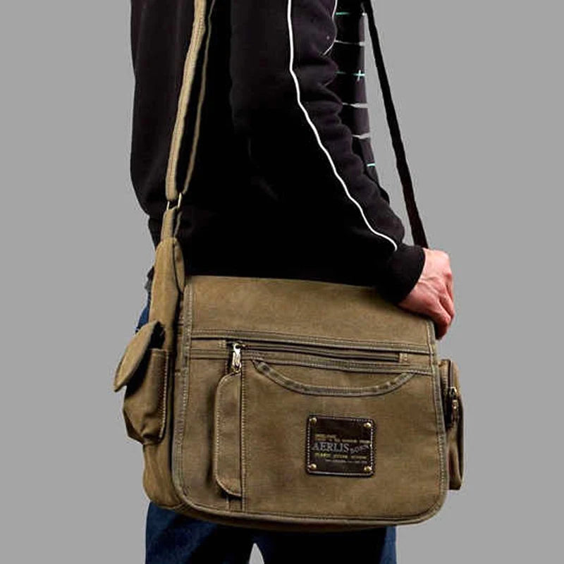 Men’s Vintage Canvas Bag