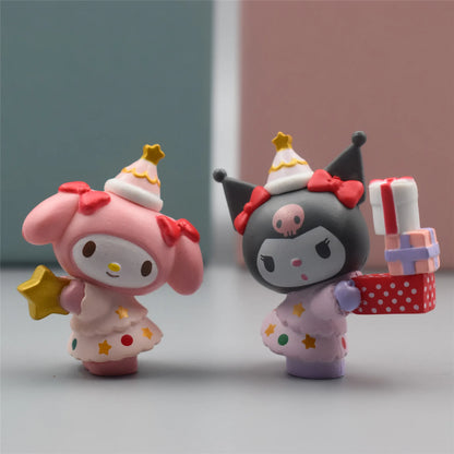 Sanrio Figures | Kawaii Anime Cinnamoroll, Kurumi, & My Melody Dolls