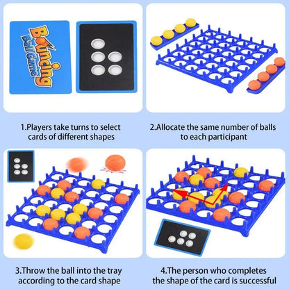 Jumping Ball Table Game | Fun Bounce-off Family Board Game