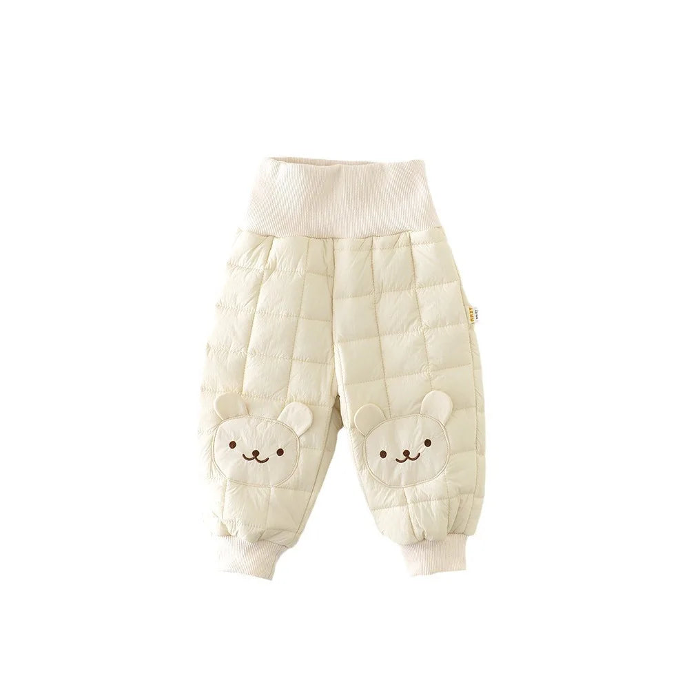 Winter Baby Boys Cotton Pants – Teddy Bear Trousers