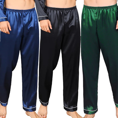 Men's Ice Silk Sleeping Pants