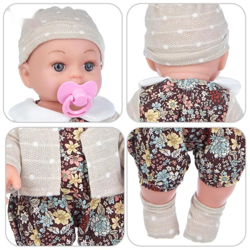 12-Inch Soft Reborn Baby Doll – Simulation Gift for Kids