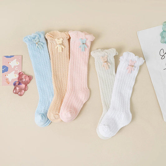 Summer Bear Stockings for Toddlers