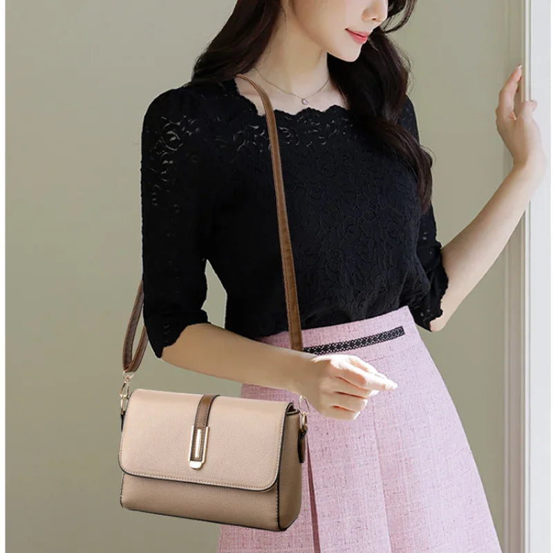 Women's Stylish Soft Leather Crossbody Bag