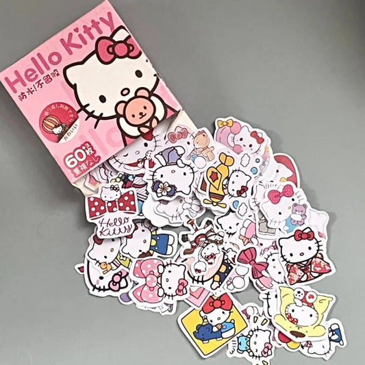 Anime Stickers | Sanrio Hello Kitty, Kuromi, Cinnamoroll & Pochacco