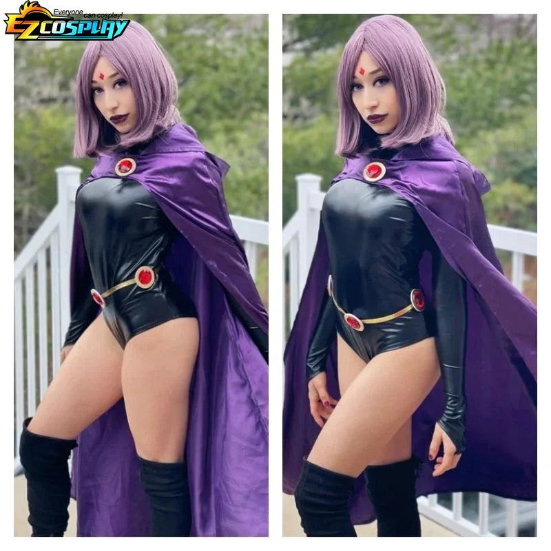 Teen Titans Raven Cosplay Costume