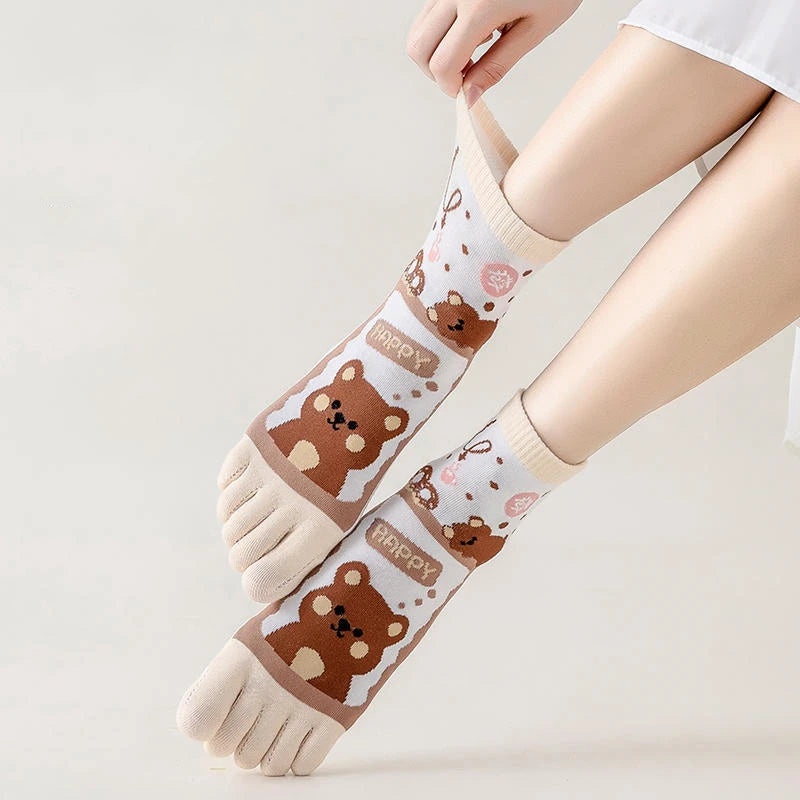 Cartoon Cute Split-Toe Socks