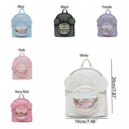 Wear-resistant Colorful Sequin Princess Backpack