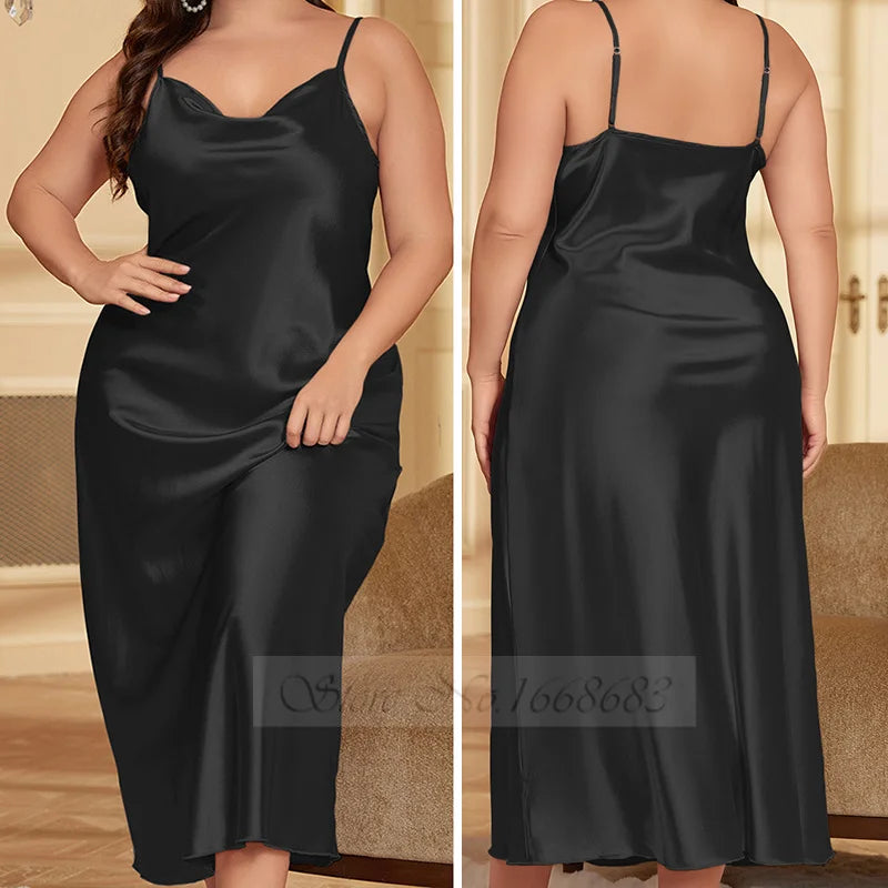 Plus Size Nightgown Sleepwear Chemise for Women