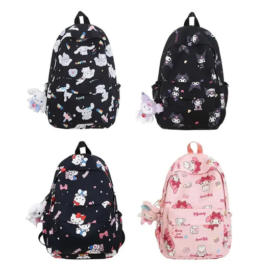 Sanrio Cinnamoroll Kuromi My Melody Hello Kitty Anime Backpack