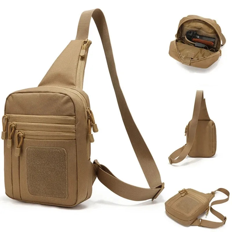 Tactical Shoulder Chest Bag for Concealed Carry