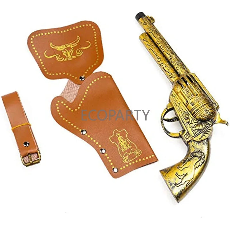 Cowboy Costume Accessories Set | 6-Piece