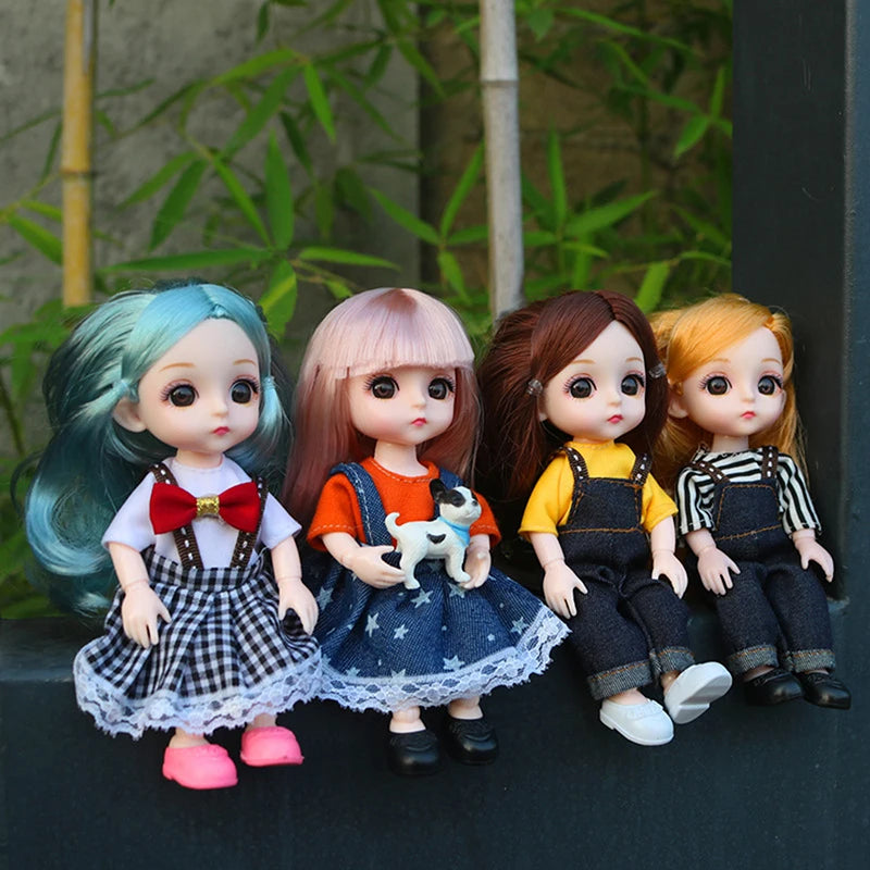 BJD 16CM Doll – 13 Movable Joints