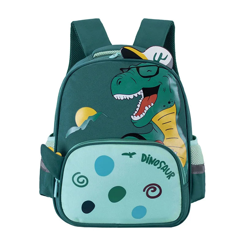 Cartoon Dinosaur Kindergarten School Bag | Cute Backpack for Baby Boys 2-6 Years