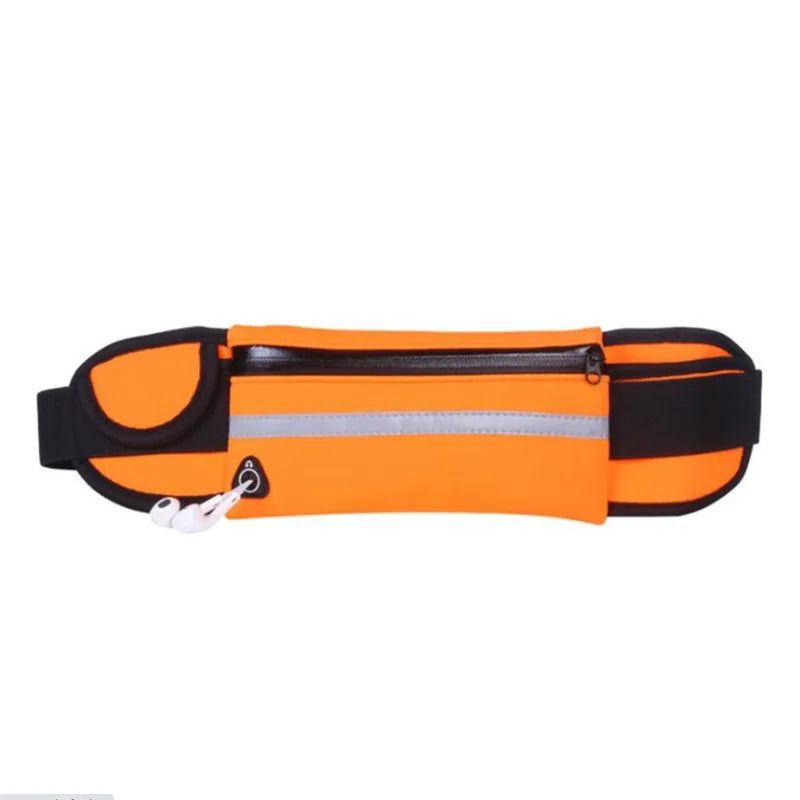 Waterproof Running Waist Bag with Bottle Holder